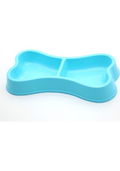 Mavi 24X13X3.5CM Ev Köpek Pet Besleyici Kaseler Emniyet Plastik Kase Çift Yeme Içme Kemik Şekilli Kase Pet Köpek Bulaşık Besleyici Besleme Araçları (Yurt Dışından) fiyatları