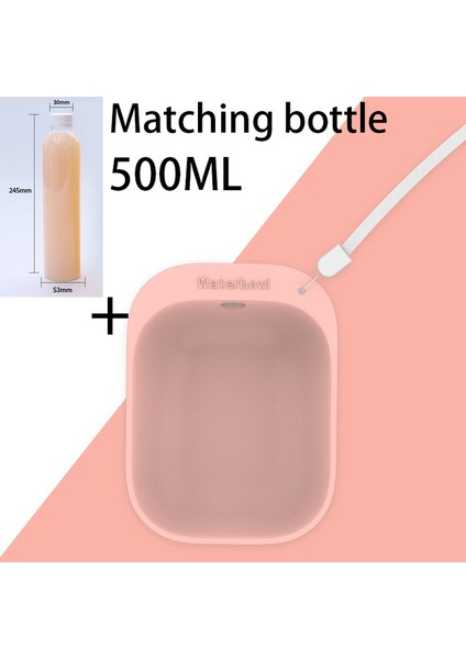 Set 2 Pet Malzemeleri Köpek Kedi Seyahat Su Şişesi Taşınabilir Köpek Su Şişesi Içme Suyu Besleyici Köpek Kedi Için Açık Su Kasesi Şişe (Yurt Dışından) fiyatları