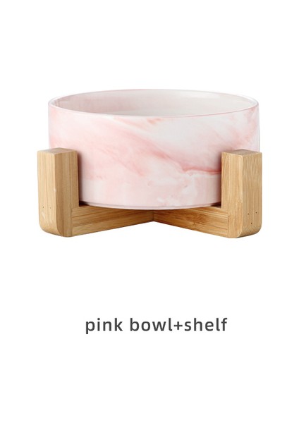 Pembe Stand 400 ml Küçük Kedi Ebru Seramik Çift Kase Köpek Kedi Yavrusu Su Gıda Içme Besleyici Küçük Hayvan Dağıtıcı Çok Fonksiyonlu Evcil Hayvan Ürünü # P005 (Yurt Dışından) fiyatları