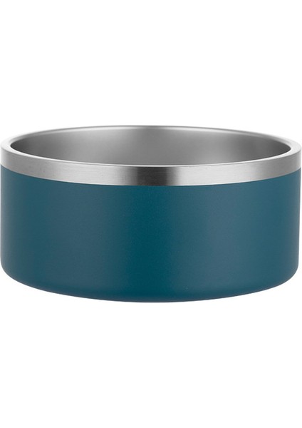 .34OZ Yeni 32OZ 64OZ Köpek Kasesi Çift Duvar Kaymaz Paslanmaz Çelik Pet Köpek Maması Besleyici Su Kasesi Orta Büyük Evcil Hayvanlar Için (Yurt Dışından)