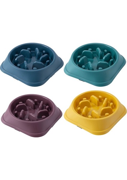 17.5X19X4.3 cm Pet Köpek Yavaş Besleyici Kase Köpek Kaymaz Bulmaca Kase Anti-Gulping Pet Yavaş Gıda Besleme Yemekleri Orta Küçük Köpekler Için Köpek Kase (Yurt Dışından) modelleri