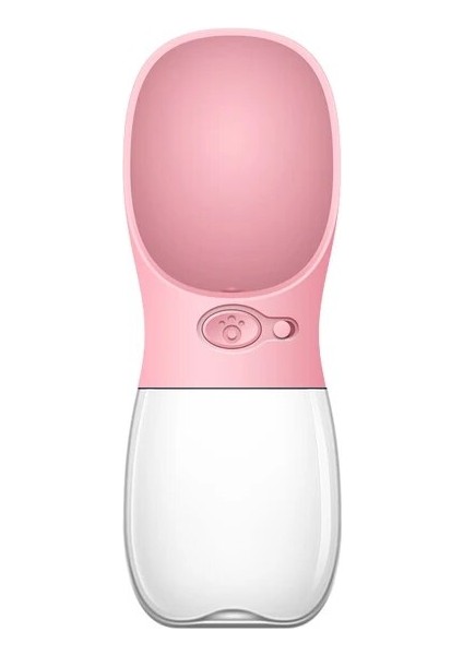 Pembe 350ML Abs Güvenli Taşınabilir Pet Köpek Su Şişesi Köpekler Için Seyahat Yavru Kedi Suluk Açık Pet Su Sebili Besleyici Ev Hayvanı Ürünü (Yurt Dışından)