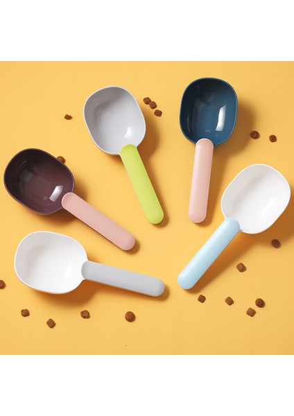 D Çok Fonksiyonlu Taşınabilir Pet Kedi Köpek Maması Kürek Kepçe Besleme Kaşığı ile Kilitli Torba Klipsi Evcil Hayvan Besleyiciler Pet Köpek Yavru Malzemeleri (Yurt Dışından) fırsatları