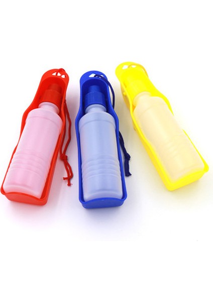 Sarı 250 ml El Köpek Içme Suyu Şişeleri Katlanabilir Köpek Su Sebili Aşağı Çevirmek Su Besleyici Tava Evcil Hayvan Malzemeleri Aksesuarları (Yurt Dışından) fiyatları