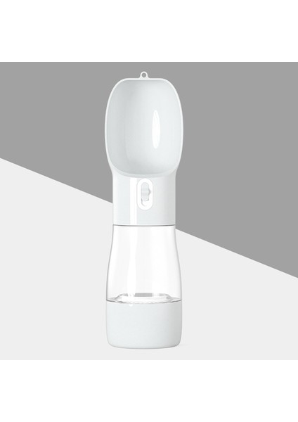 Gri Köpek Su Şişesi Köpek Su Şişesi Taşınabilir Evcil Hayvan Kaseleri Sızdırmaz Köpek Su Sebili Suluklar Bardak Açık Yürüyüş Hafif Seyahat Evcil Hayvan Besleyici (Yurt Dışından)