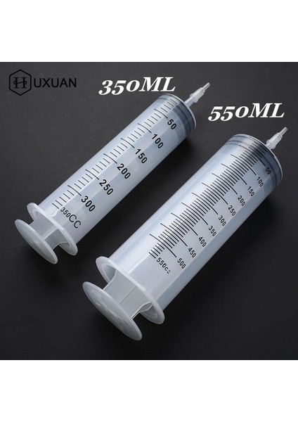 Pic Show Olarak 350/550ML Plastik Şırınga Büyük Kapasiteli Şırınga Şeffaf Yeniden Kullanılabilir Steril Ölçüm Enjeksiyon Şırıngası Besin Hidroponik (Yurt Dışından) fiyatları
