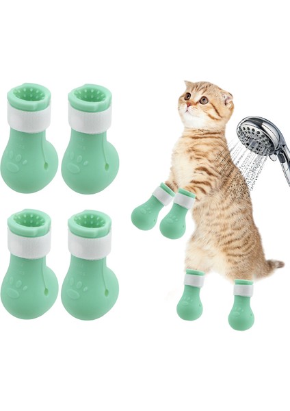 4 Adet Ayak Koruyucu Yavaş Su Besleyici Dağıtıcı Evcil Hayvan Çeşmesi Taşınan Yüzen Kase Kedi Köpek Su Kasesi 1.5l Anti-Taşma (Yurt Dışından)