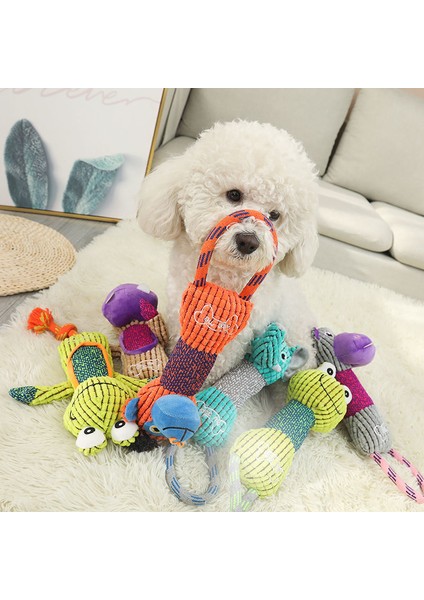 Stil 3 Küçük Orta Köpekler Için Saplı Pet Köpek Çiğneme Oyuncakları Pomeranian Corgi Hayvan Şekilli Dayanıklı Interaktif Pet Oyuncak Köpek Aksesuarları (Yurt Dışından)