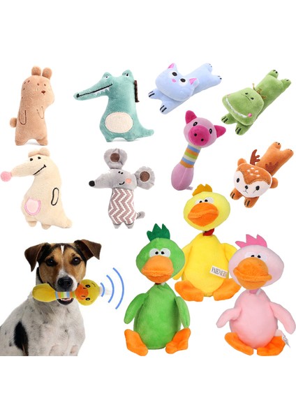 C 1 Adet Hayvan Pet Doy Oyuncaklar Evcil Hayvan Çiğnemek Squeaker Ses Oyuncak Oynayan Köpek Kediler Için Interaktif Domuz Ördek Oyuncak Evcil Hayvan Malzemeleri (Yurt Dışından)