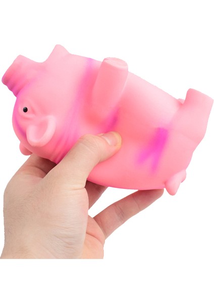Pembe 1 Adet Sevimli Kauçuk Ses Domuz Grunting Squeak Lateks Pet Çiğnemek Oyuncaklar Köpek Squeaker Çiğnemek Eğitim Köpek Malzemeleri Evcil Hayvan Ürünleri (Yurt Dışından)