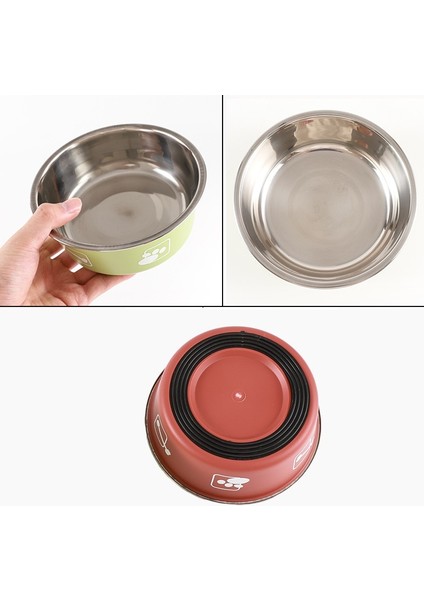 Yeşil L Küçük Orta Büyük Köpek Besleyici Kaseler Için Kaymaz Köpek Kaseleri Içenler Paslanmaz Çelik Yüksek Kapasiteli Evcil Hayvan Gıda Kabı Malzemeleri (Yurt Dışından) modelleri
