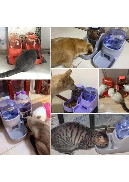 Mavi Tiryakisi 3.8l Pet Otomatik Besleme Kaseleri Köpek Kedi Besleyici Kase Köpekler Için Büyük Kapasiteli Suluk Köpek Maması Dağıtıcı Kedi Malzemeleri (Yurt Dışından) modelleri