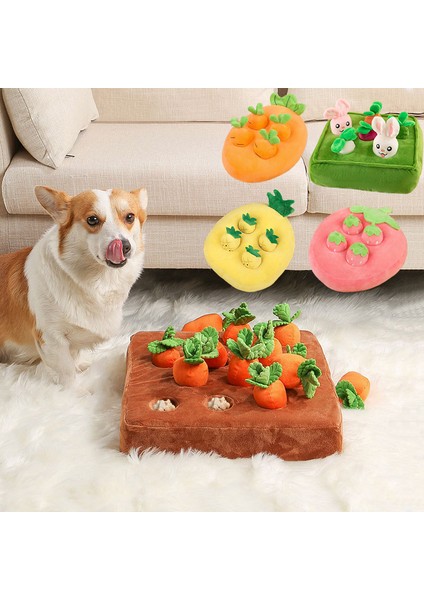 Stil 4 Köpek Komik Oyuncak Havuç Peluş Pet Sebze Çiğneme Oyuncağı Koklama Evcil Hayvanlar Gizlemek Oyuncak Yiyecekler Yavaş Yeme Dayanıklı Çiğneme Oyuncak Köpek Aksesuarları (Yurt Dışından)