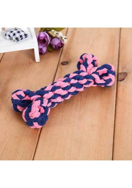 Crayfi 19CM Resim Olarak Köpek Oyuncakları Pamuk Halat Köpek Çiğneme Oyuncakları Büyük Küçük Köpekler Için Hayvan Dayanıklı Örgülü Köpek Molar Temizleme Dişleri Köpek Malzemeleri (Yurt Dışından)