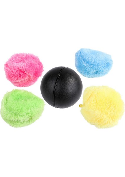 1 Top ve 4 Torba L 5 Adet Pratik Sihirli Makaralı Top Oyuncak Seti Toksik Olmayan Güvenli Otomatik Makaralı Top Sihirli Top Köpek Kedi Pet Interaktif Oyuncak (Yurt Dışından)