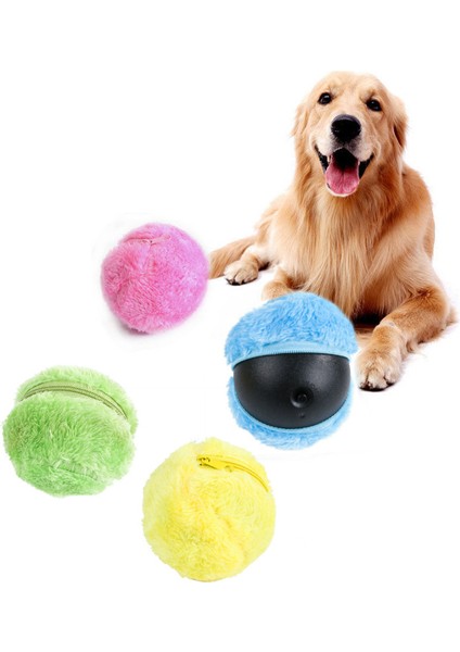 1 Top ve 4 Torba L 5 Adet Pratik Sihirli Makaralı Top Oyuncak Seti Toksik Olmayan Güvenli Otomatik Makaralı Top Sihirli Top Köpek Kedi Pet Interaktif Oyuncak (Yurt Dışından)