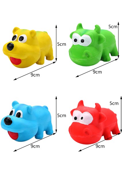 Bir Squeak Köpek Oyuncakları Köpek Lateks Çiğneme Oyuncak Hayvan Şekli Diş Temizleme Köpek Malzemeleri Küçük Orta Köpek Için (Yurt Dışından) fırsatları