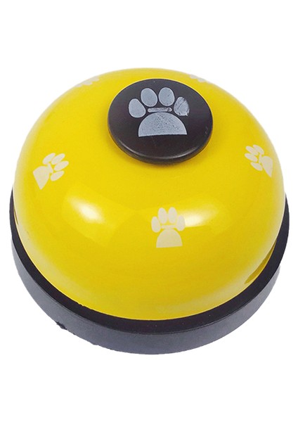 Sarı 7X7X4.5CM 7 Renk Pençe Baskı Kedi Köpek Çan Oyuncak Dokunmatik Sondaj Geliştirin Pet Iq Interaktif Eğitim Oyuncaklar Kediler Köpekler Evcil Hayvanlar Için Aksesuarlar (Yurt Dışından)