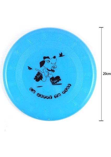 Rastgele Renk 20 cm Köpek Uçan Disk Oyuncak Plastik Uçan Daire Pet Interaktif Çiğneme Oyuncakları Direnç Bite Komik Köpek Eğitim Oyuncak Köpek Aksesuarları (Yurt Dışından) indirimleri