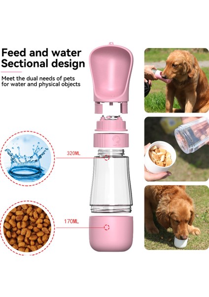 Beyaz 7.9X27.5 cm Taşınabilir Köpek Su Şişesi Gıda ve Su Konteyneri Köpek Evcil Hayvanlar Için Besleyici Kase Açık Seyahat Suluklar Su Sebili (Yurt Dışından) fırsatları