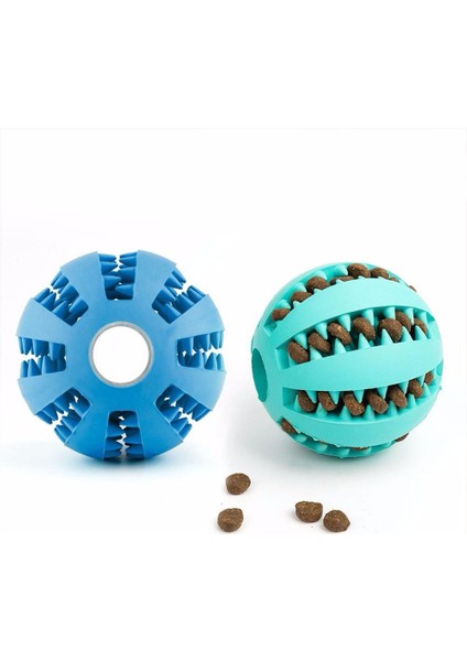 Sarı S 5 cm Köpek Oyuncak Interaktif Pet Lastik Toplar Küçük Büyük Köpekler Için Yavru Kedi Çiğneme Oyuncakları Pet Diş Temizleme Yıkılmaz Köpek Maması Topu (Yurt Dışından) fırsatları
