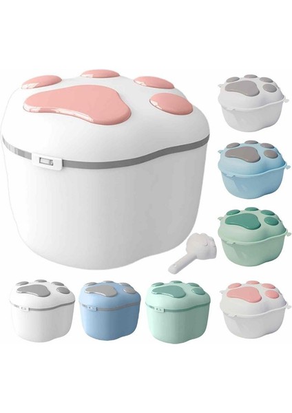 Lacivert Köpek Maması Saklama Kabı Böcek Geçirmez Neme Dayanıklı Pirinç Kutusu Tahıl Mühürlü Pot Mutfak Konteyner Kova Depolama Evcil Hayvan Yiyecek Kutusu (Yurt Dışından) fiyatları