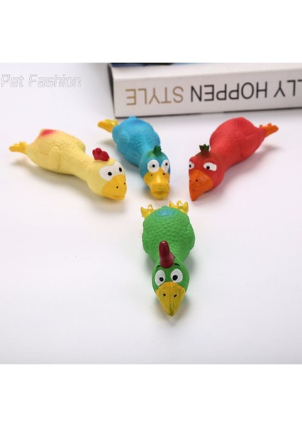 Kırmızı 18 cm Sevimli Lateks Tavuk Şekli Pet Squeak Oyuncaklar Köpek Kedi Yavrusu Çiğneme Ses Oyuncaklar Simülasyon Çığlık Tavuk Yaratıcı Köpek Aksesuarları (Yurt Dışından) modelleri