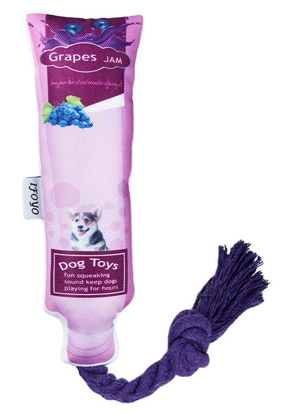 Mor Pet Köpek Oyuncakları Çiğneme Squeaker Marmelat Şekli Evcil Hayvan Oyuncakları Peluş Yavru Molar Çiğneme Oyuncakları Köpekler Için Kedi Çiğneme Squeak Oyuncak Köpek Malzemeleri (Yurt Dışından)