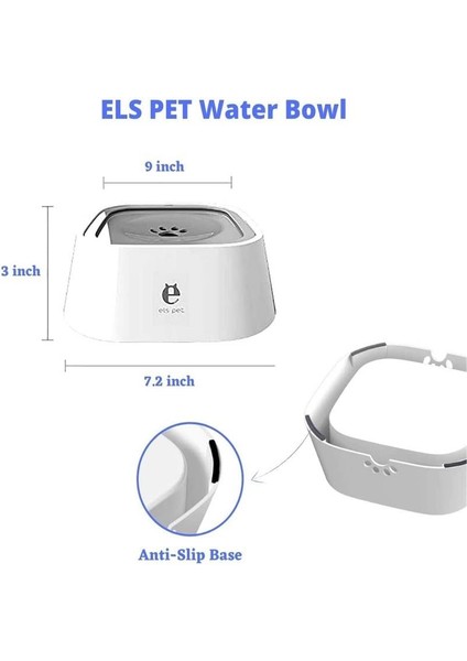 Stil 5 (0.6l) 2023 Dökülmez Su Sebili Taşınabilir Köpek Yay Pet Köpek Kedi Kase Yüzen Kase Su Tiryakisi Islak Değil Ağız Sıçrama Değil Yağmurlama (Yurt Dışından) indirimleri