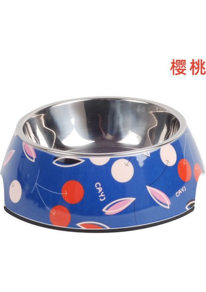 Stil 9 L Paslanmaz Çelik Köpek Mama Kabı Çift Melamin Kedi Mama Kabı Kaymaz Hayvan Mama Kabı Besleme ve Içme Kedi Malzemeleri Köpek Mama Kabı (Yurt Dışından)