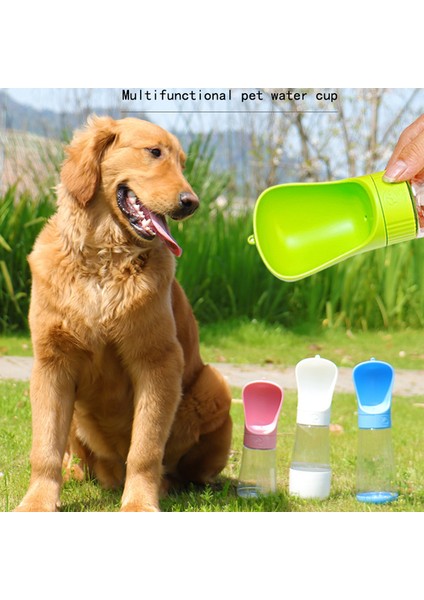 Beyaz 330ML 330/510ML Pet Köpek Eşlik Eden Su Bardağı Açık Içme Çeşmesi Taşınabilir Su Şişesi Su Şişesi Dışarı Çıkmak Malzemeleri (Yurt Dışından) indirimleri