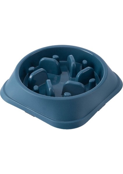 Mavi (007 Jungle) Pet Slow Mama Kasesi Küçük Köpek Boğulmaz Kase Kaymaz Slow Mama Besleyici Köpek Pirinç Kasesi Kediler ve Köpekler Için Mevcut Evcil Hayvan Malzemeleri (Yurt Dışından)