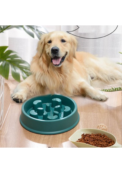 Mavi (007 Jungle) Pet Slow Mama Kasesi Küçük Köpek Boğulmaz Kase Kaymaz Slow Mama Besleyici Köpek Pirinç Kasesi Kediler ve Köpekler Için Mevcut Evcil Hayvan Malzemeleri (Yurt Dışından) fiyatları