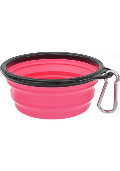 A3 1000ML (17.5X13X7CM) 350/1000ML Katlanabilir Besleyici Kaseler Köpek Yavrusu Pet Kedi Su Suluk Gıda Konteyner Silikon Yemek Tabağı Taşınabilir Seyahat (Yurt Dışından)