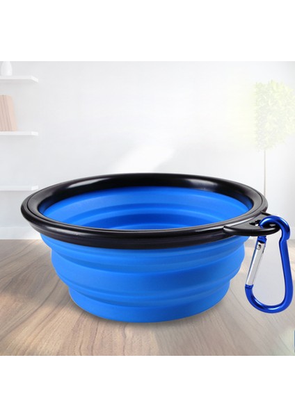 A3 1000ML (17.5X13X7CM) 350/1000ML Katlanabilir Besleyici Kaseler Köpek Yavrusu Pet Kedi Su Suluk Gıda Konteyner Silikon Yemek Tabağı Taşınabilir Seyahat (Yurt Dışından)