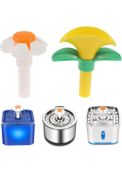 Bir 1 Adet Çeşme Yedek Çiçek Memesi Kafası Köpekler Için Yuvarlak Kübik Paslanmaz Çelik Üst Su Sebili Kaynak Filtreleri Kediler Için (Yurt Dışından) fiyatları