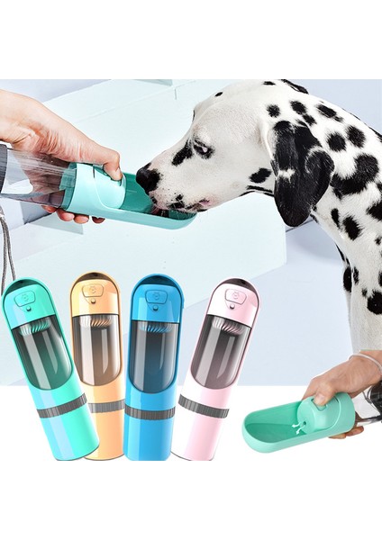 Fiterp Olmadan Taşınabilir Köpek Su Şişesi Suluklar Köpek Besleme Için Su Sebili Pet Aktif Karbon Filtre Kase Açık Köpek Besleyici (Yurt Dışından)