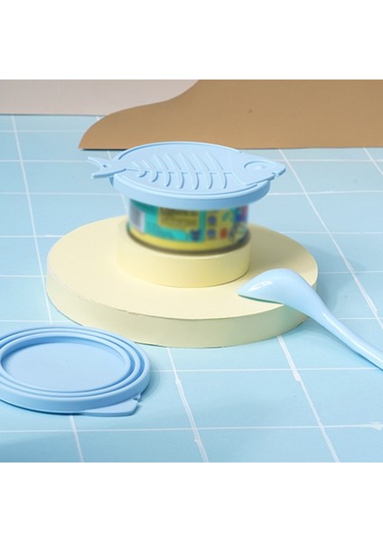 Yeşil Kedi Maması Konserve Kapak Taşınabilir Silikon Pet Köpek Kaşık Pet Köpek Yemek Örtüsü Depolama Yiyecekleri Taze Tutmak Güvenli Sızdırmazlık Kapakları Evcil Hayvan Malzemeleri (Yurt Dışından) indirimleri