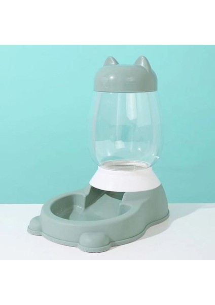 Besleyici-Mavi Otomatik Evcil Hayvan Kaseleri Besleyici Köpek Su Şişesi Gıda Kabı Dağıtıcı Kase Yavru Kediler Için Tavşan Evcil Hayvan Besleme Ürünü (Yurt Dışından)