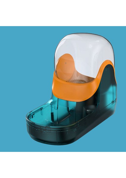 Tiryakisi Turuncu Yeşil 3.8l Pet Köpek Otomatik Besleyici Kase Içme Suyu Sebili 1.5kg Gıda Besleme Kabı Kaseler Büyük Kapasiteli Köpekler Kediler Malzemeleri (Yurt Dışından)