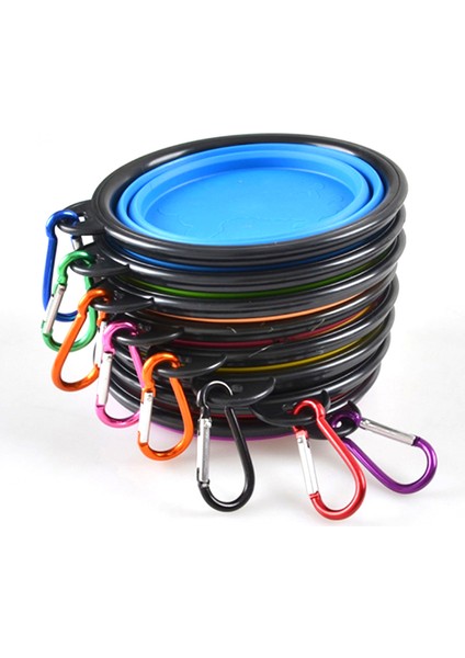 Turuncu 350 ml Tokalı Pet Köpek Silikon Katlanır Kase Kıyafeti Taşınabilir Seyahat Kase Köpek Besleyici Su Gıda Kabı Küçük Orta Büyük Köpek Evcil Hayvan Aksesuarları (Yurt Dışından) modelleri