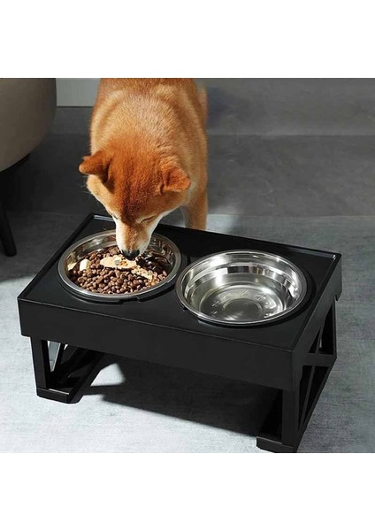 B Tarzı Kase Yükseltilmiş Köpek Kaseleri Orta Büyük Köpekler Için Ayarlanabilir Köpek Besleyici Pet Servikal Omurgayı Koruyun Köpek Mama Kasesi Yükseltilmiş Hayvan Mama Kabı Standı (Yurt Dışından) indirimleri