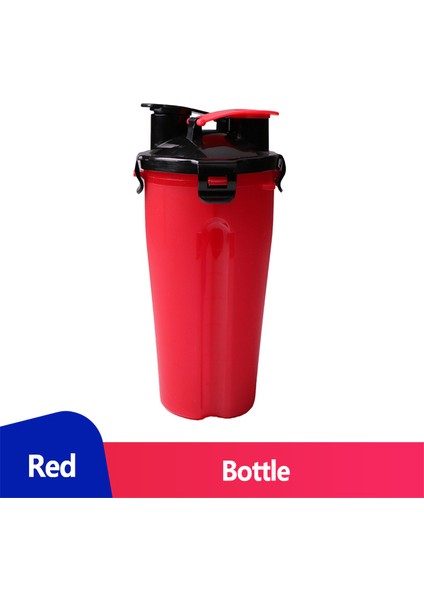 Şişe Kırmızı Pet Köpek Su Şişesi Su Kasesi Köpekler Için Suluk Besleyici Taşınabilir Köpek Tiryakisi Kediler Için Yiyecek Kasesi Köpekler Aksesuarları Ikram Ürünleri (Yurt Dışından)