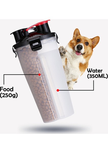 Şişe Kırmızı Pet Köpek Su Şişesi Su Kasesi Köpekler Için Suluk Besleyici Taşınabilir Köpek Tiryakisi Kediler Için Yiyecek Kasesi Köpekler Aksesuarları Ikram Ürünleri (Yurt Dışından) modelleri