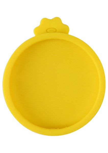 Yellow1 Silikon Konserve Kapak Mühürlü Besleyiciler Gıda Konserve Kapağı Yavru Köpek Kedi Depolama Üst Kapağı Yeniden Kullanılabilir Kapak Kapağı Sağlık Pet Günlük Malzemeleri (Yurt Dışından)