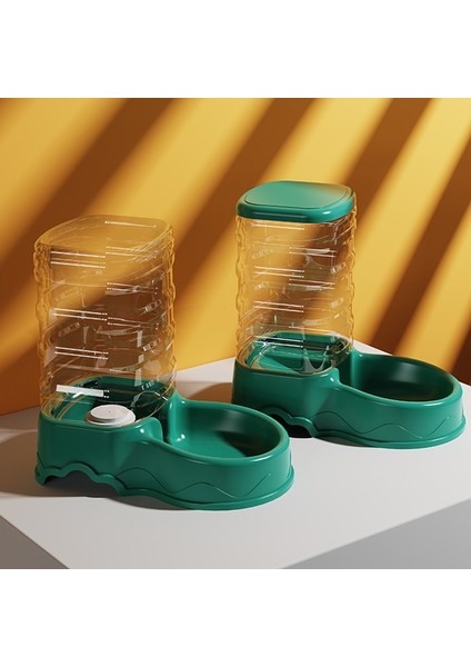 Blue Water 3.8 L Pet Otomatik Besleme Kaseleri Köpek Maması Besleyici Kedi Su Besleyici Büyük Kapasiteli Gıda Su Sebili Köpek Kedi Kase Evcil Hayvan Malzemeleri (Yurt Dışından) modelleri