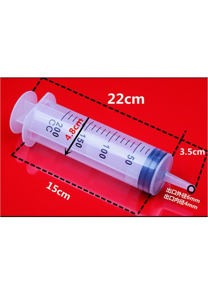 200ML Büyük Şırınga 20-500 ml Büyük Kapasiteli Şırınga Yeniden Kullanılabilir Pompa Ölçme 1m Tüp Besleme Mürekkebi Большой Шприц Seringa Seringue 2022 (Yurt Dışından)