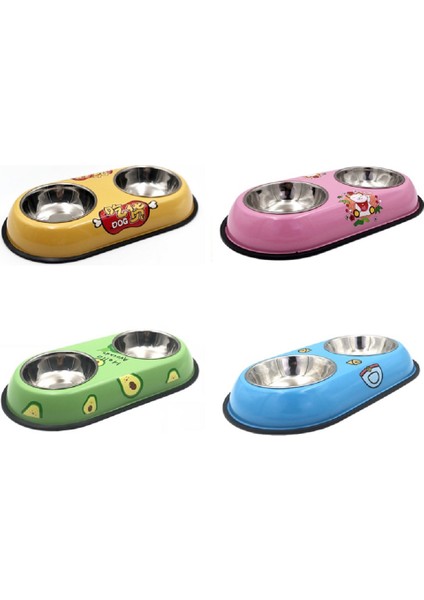 Siyah S Pet Köpek Çift Kase Yavru Gıda Su Feefer Paslanmaz Çelik Küçük Köpekler Kediler Pet Malzemeleri Besleme Kaseleri Için Bulaşık Besleyici Içme (Yurt Dışından) fiyatları