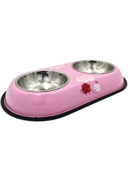 Siyah S Pet Köpek Çift Kase Yavru Gıda Su Feefer Paslanmaz Çelik Küçük Köpekler Kediler Pet Malzemeleri Besleme Kaseleri Için Bulaşık Besleyici Içme (Yurt Dışından) modelleri