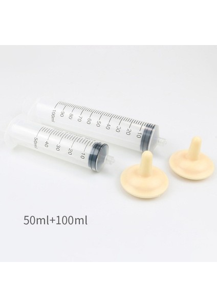 L Set 2 Adet Yenidoğan Pet Besleme Aracı Yavru Köpek Hamster Tavşan Süt Şırınga Köpek Kedi Besleyici Oral Şırınga Süt Hayvan Besleyici (Yurt Dışından)